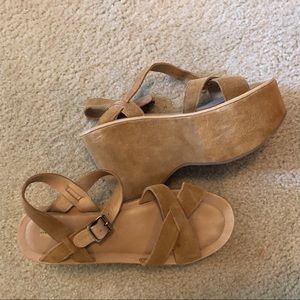 Platform sandals.  Get your groove on!!